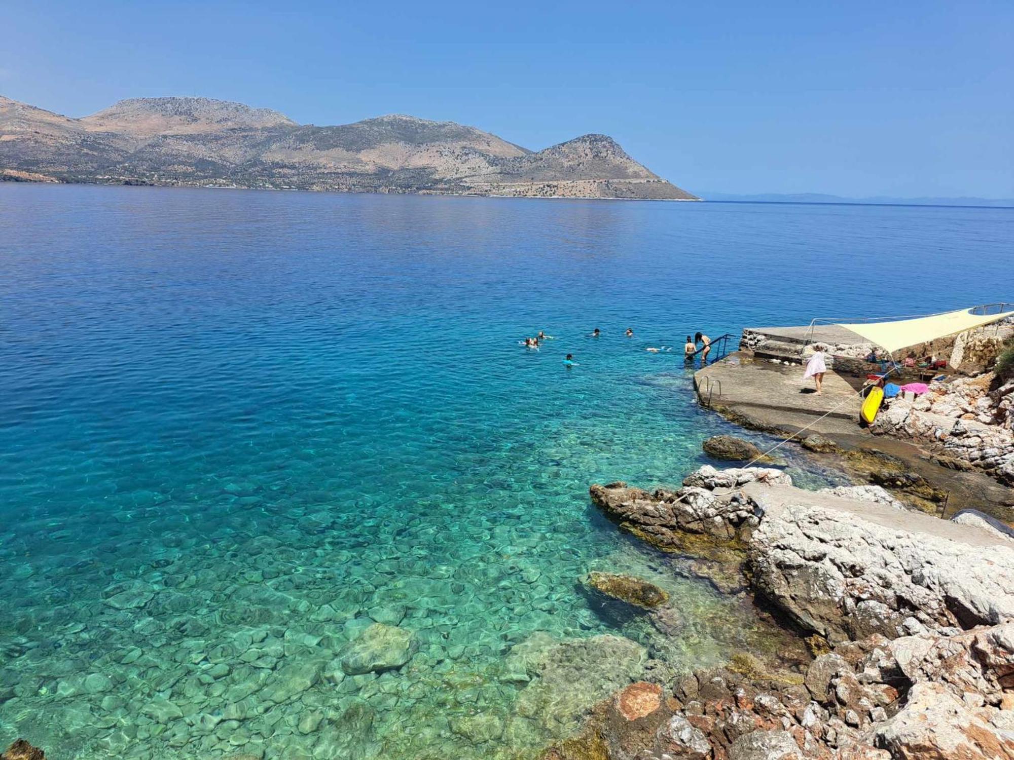 Villa Lagkadaki Sea View Argilia الغرفة الصورة